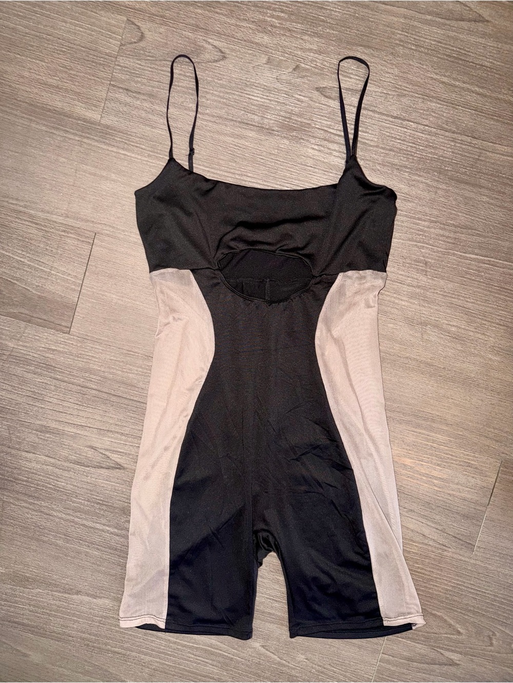 BELITA Cutout Spaghetti Strap Rhomper
